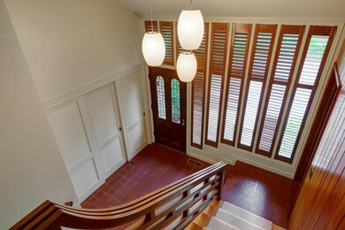 Clairmont Court foyer from staircase