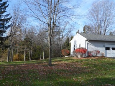 South side of home with spacious back yard