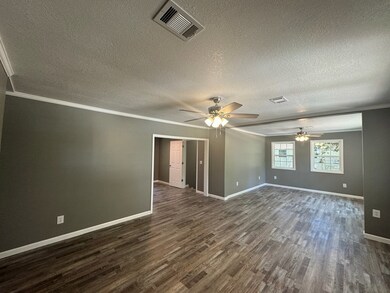 Open concept living/dining/kitchen