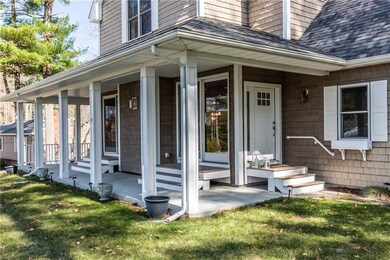 Front porch and entry