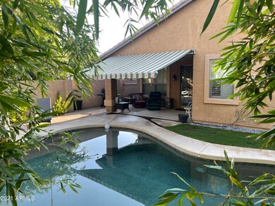 Pool with view to Back Patio