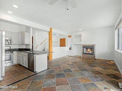 Kitchen to Living Area