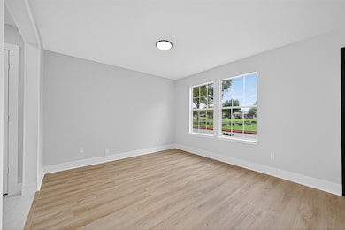 View of the dining room. Flows easily into the kitchen.