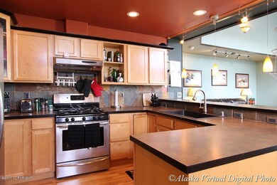 Kitchen with Stainless Steel Appliances