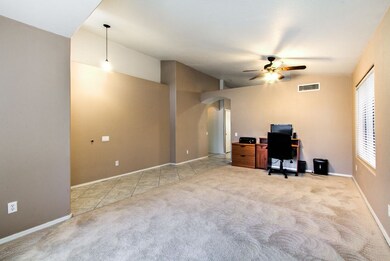 Living room to family room
