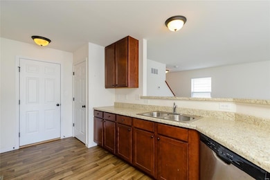 Kitchen with Laminate Flooring