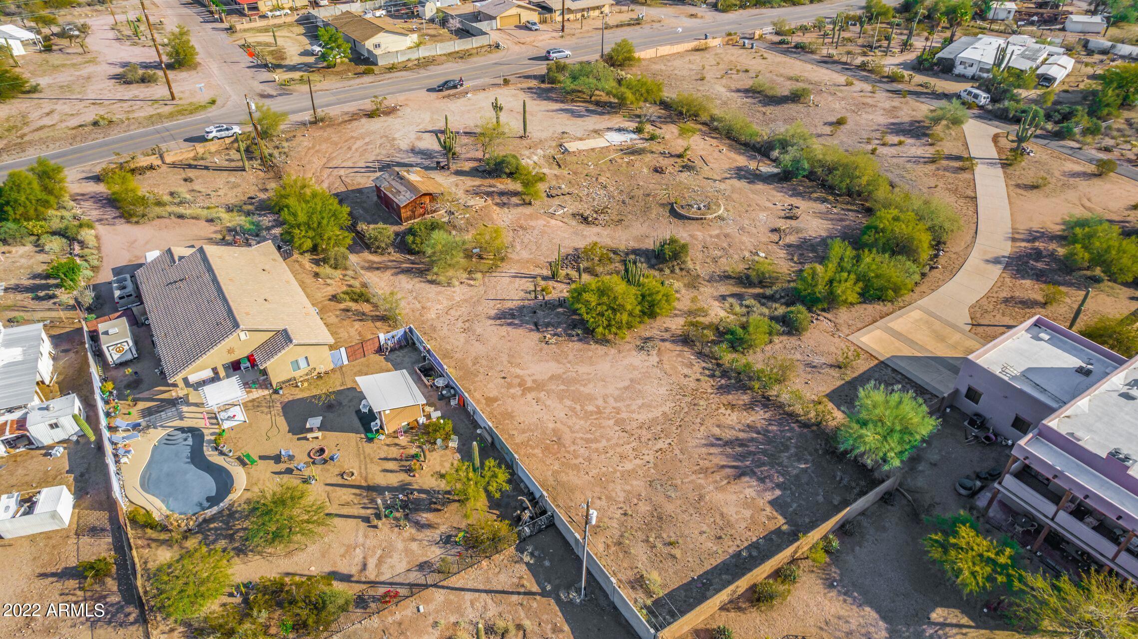 Back Corner Of Lot