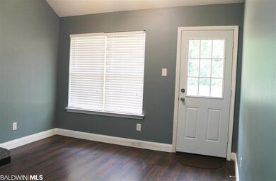 Natural light floods the dining area