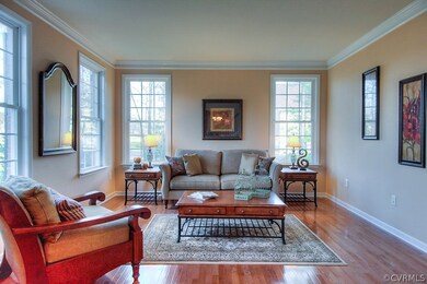 Lovely  Formal Living room with lots of light