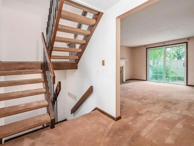 Foyer Opens To Living Room