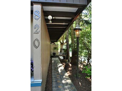 Exterior Front. Path to your refuge!