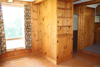 Family room close up solid wood tongue & Groove