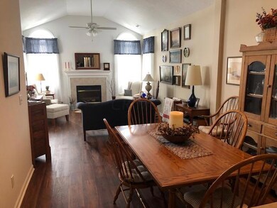 Dining looking into living room