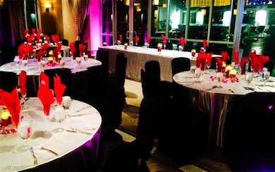 View of dining space