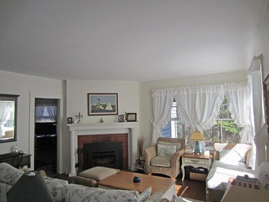 Living Room with Fireplace