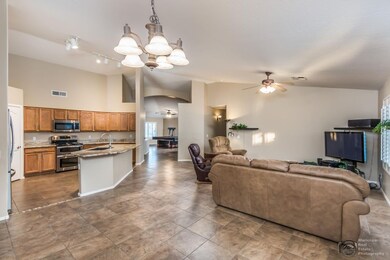 Kitchen + Living Room