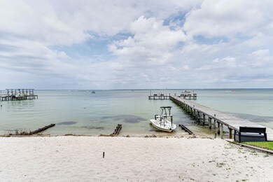 Valencia private beach and dock