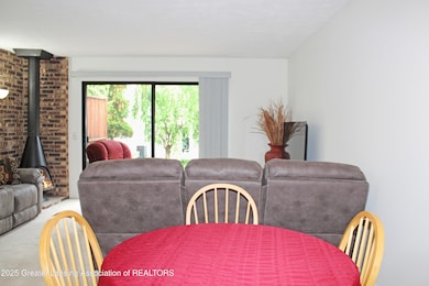 Open Dining and Living Room