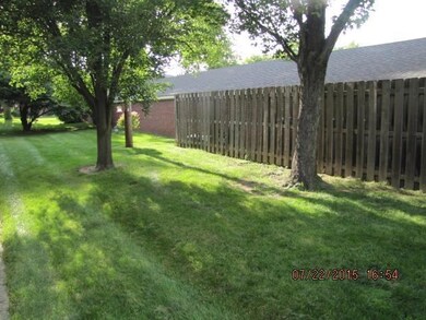 Green space in the back