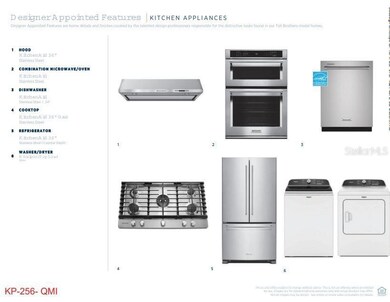 Upgraded appliance package