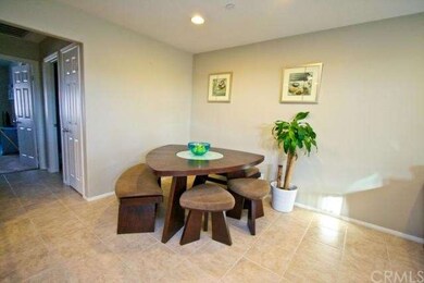 Spacious dining room area.