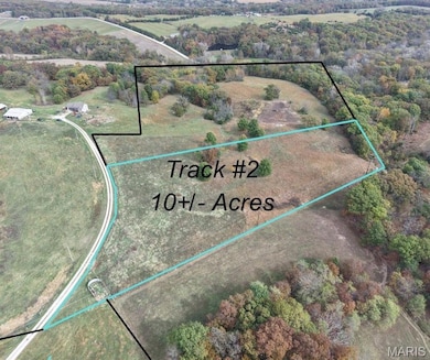 Map / location with property parcel outlined