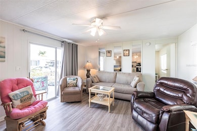 Living Room with sliding doors to patio