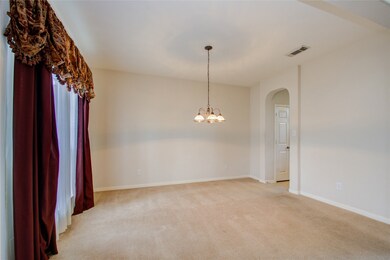 Foyer view of formal dining