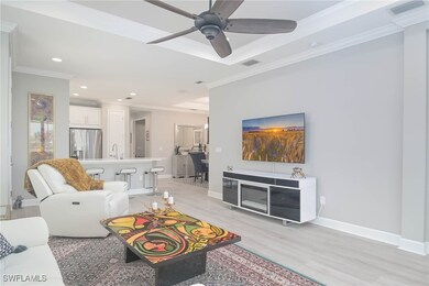 Great Room with view to kitchen & dining space
