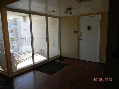 Entrance and Balcony