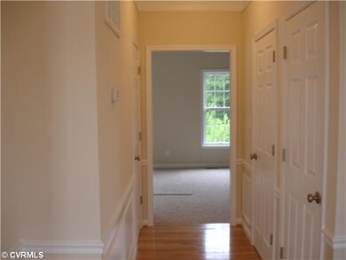 Foyer - Hardwood Floors and Custom Trim