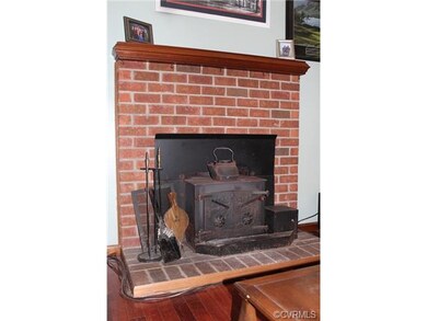 The fireplace is a wonderful feature and the wood 