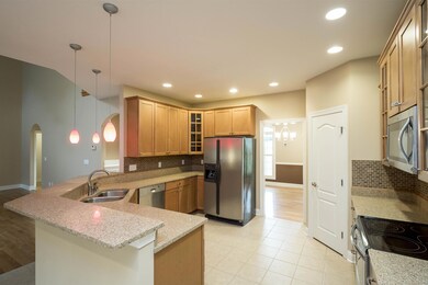Kitchen with quartz counter tops