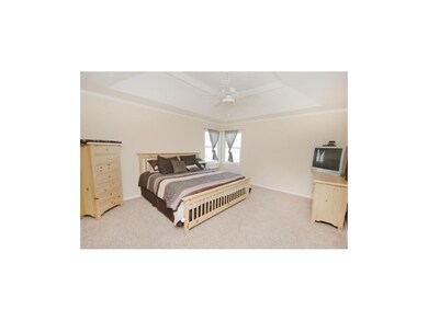 Master BDRM w/ recessed ceiling.