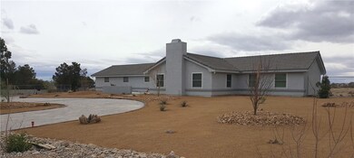 Front Yard Newly Landscaped with Circular Drive.