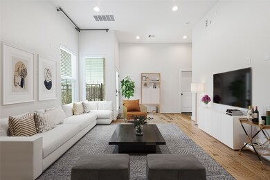 Living room-Virtually staged