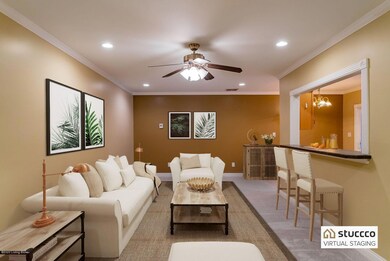 7708 Turtle Run Living Room Staged