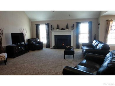 Family Room With a flick of a switch you have inst