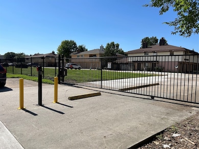 controlled entrance to community