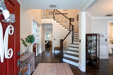 Refinished and stained hardwood floors