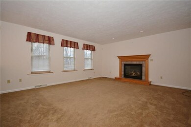 Family Room with Gas log Fireplace