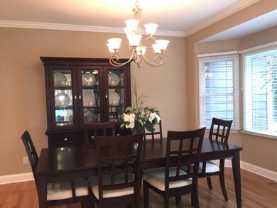 Dining Area with large windows