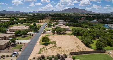 Nestled among luxury custom-built homes