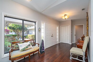 Light and bright spacious foyer.