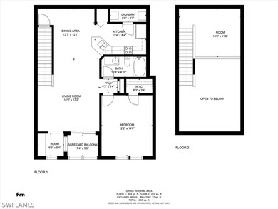 Full Unit interior floor plan!