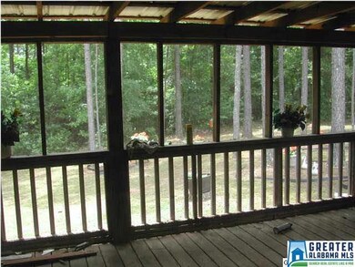 Large screened in porch