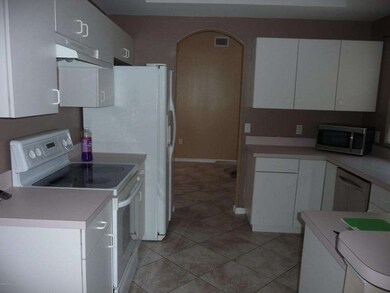 Kitchen into Dining Room