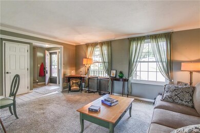 Large windows allow for lots of light throughout t