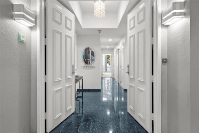 Double Door Front Entrance.