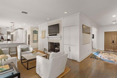 Entry hallway and 9ft ceilings greet you as you step into this home.